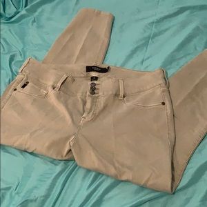 Torrid soft lime green Jeggings